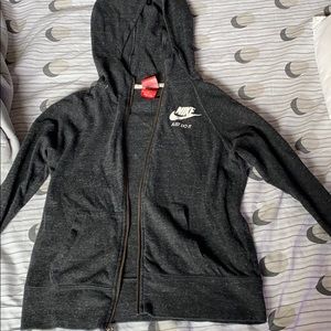 Grey/ Black nike jacket